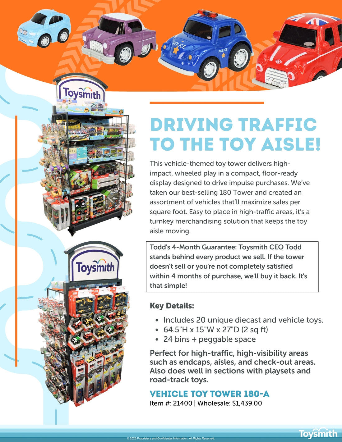 Vehicles Sell Sheet