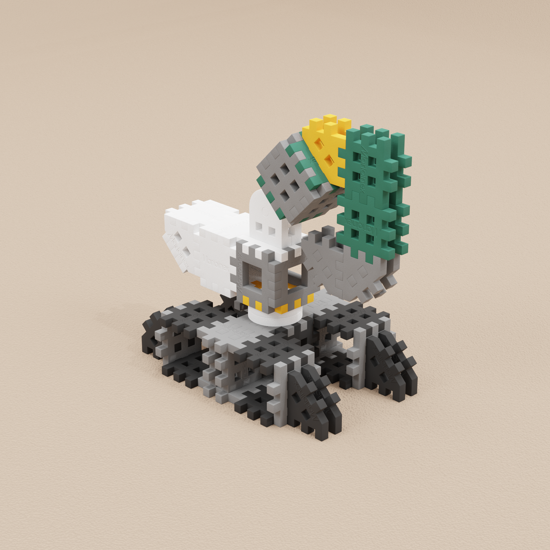 Marioinex Mini Waffle Constructor Expert 301 PCS