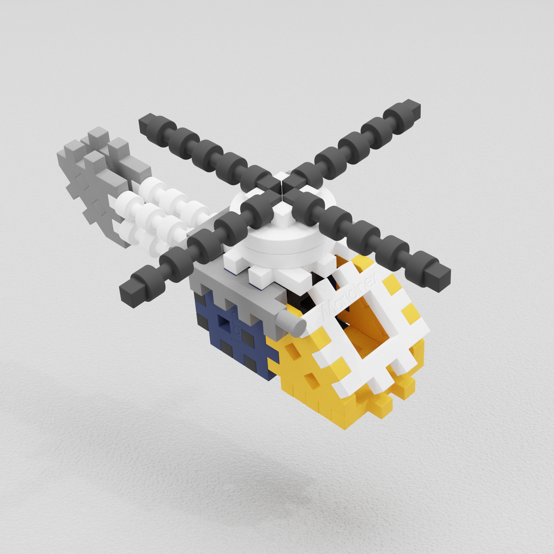 Marioinex Mini Waffle Constructor Expert 301 PCS