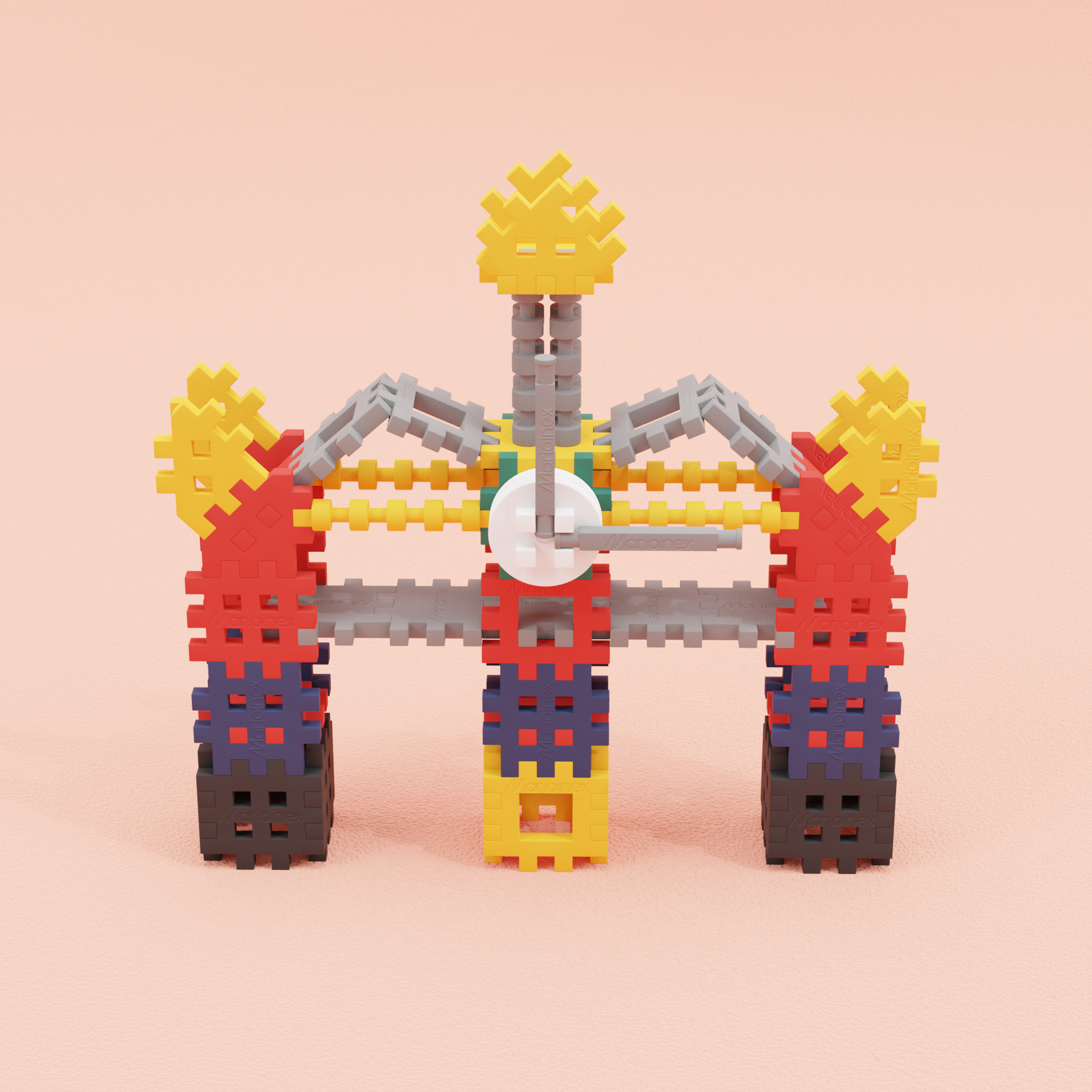 Marioinex Mini Waffle Constructor Expert 301 PCS