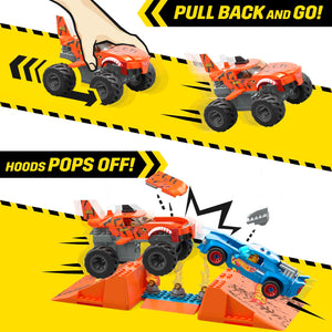 MEGA™ Hot Wheels Smash n Crash Tiger Shark Chomp Course