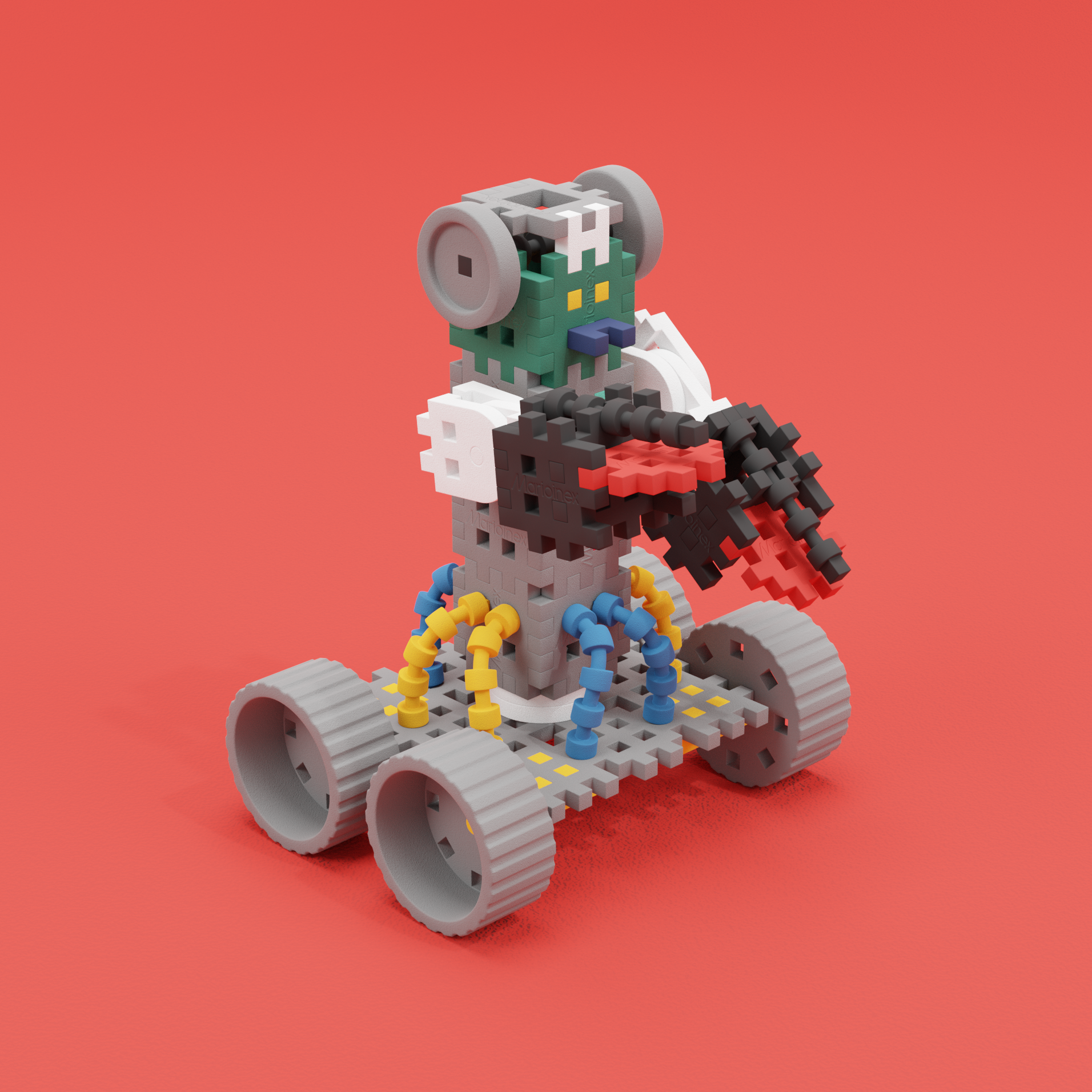 Marioinex Mini Waffle Constructor Expert 301 PCS