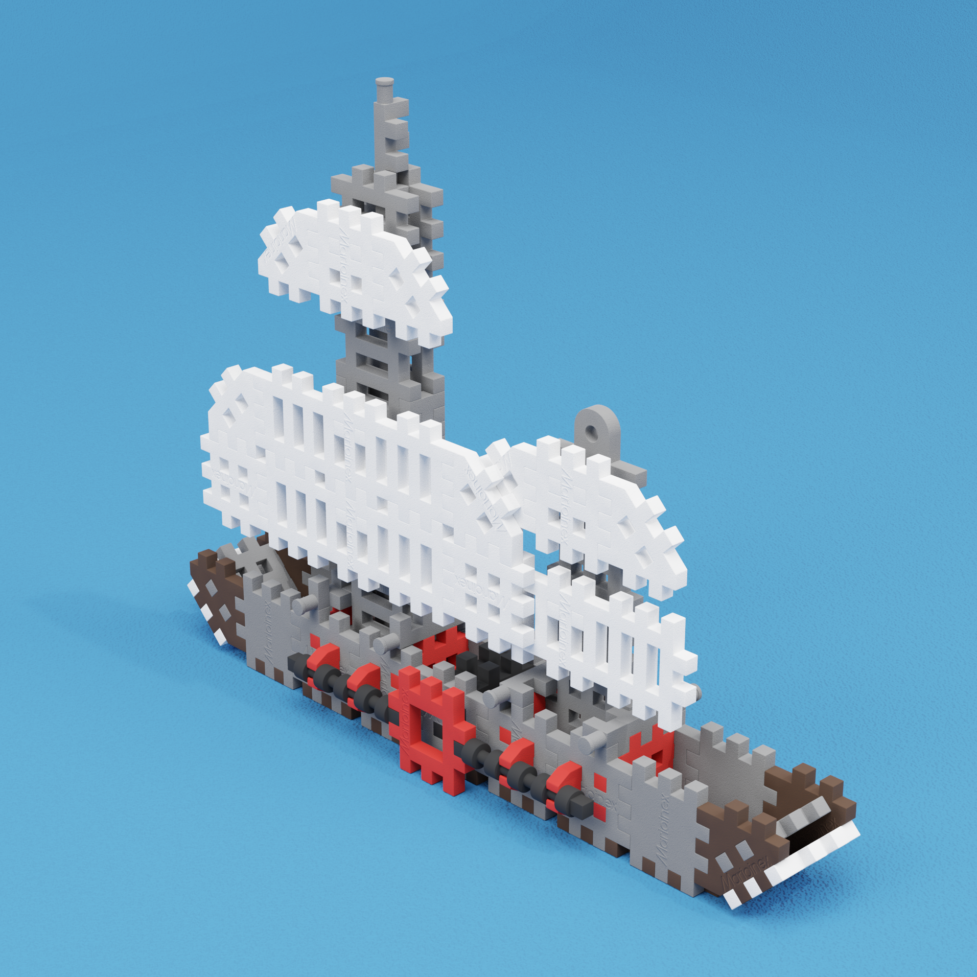 Marioinex Mini Waffle Constructor Expert 301 PCS