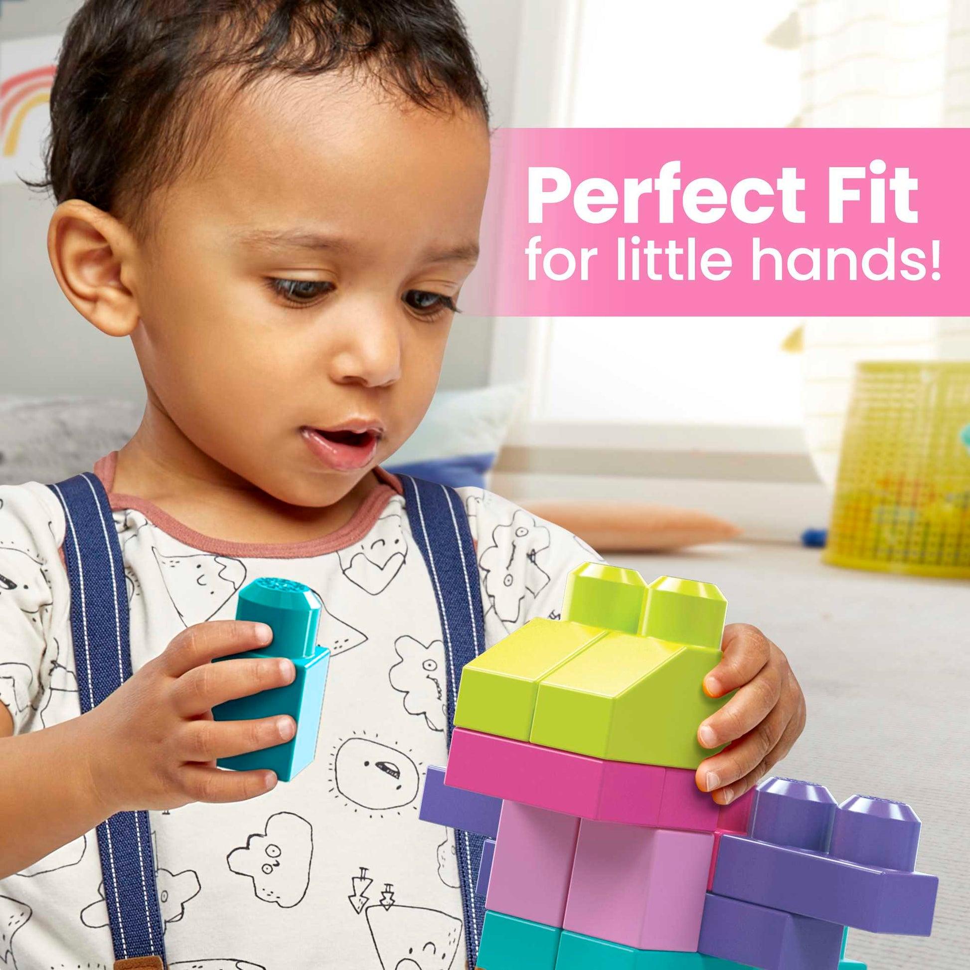 MEGA™ Bloks First Builders Big Building Bag Pink