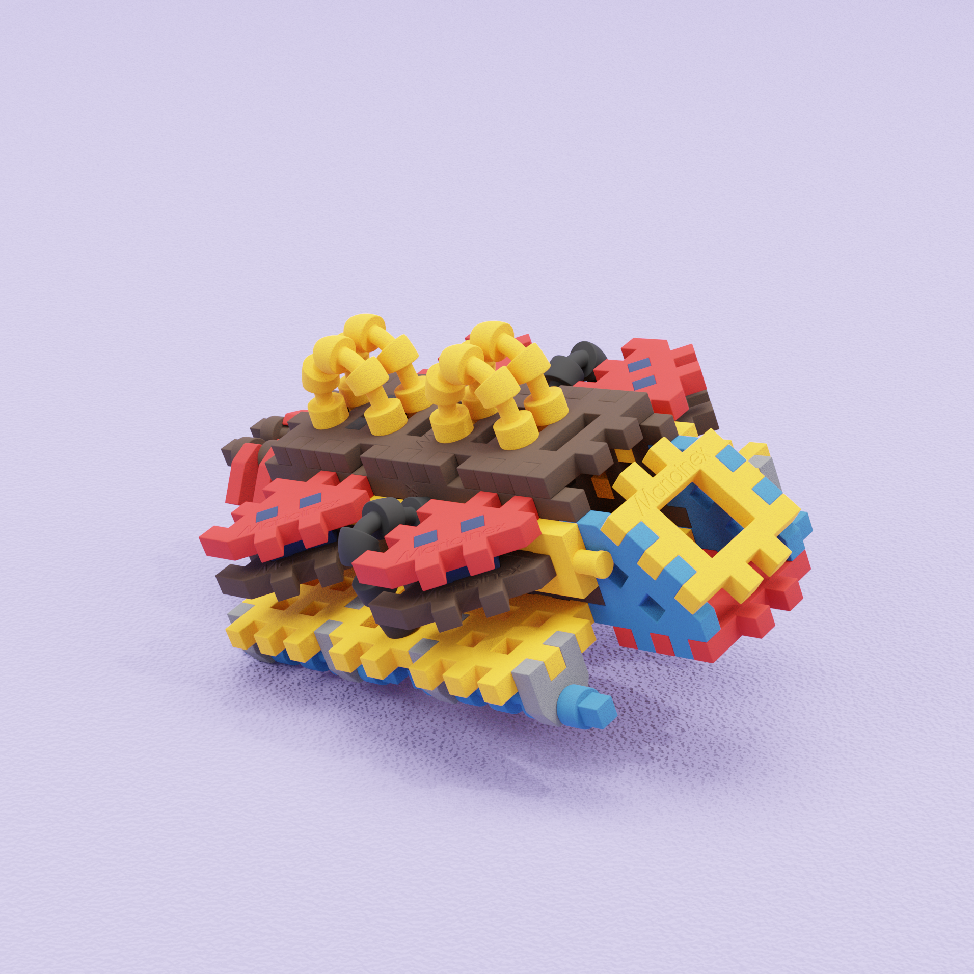 Marioinex Mini Waffle Constructor Expert 301 PCS