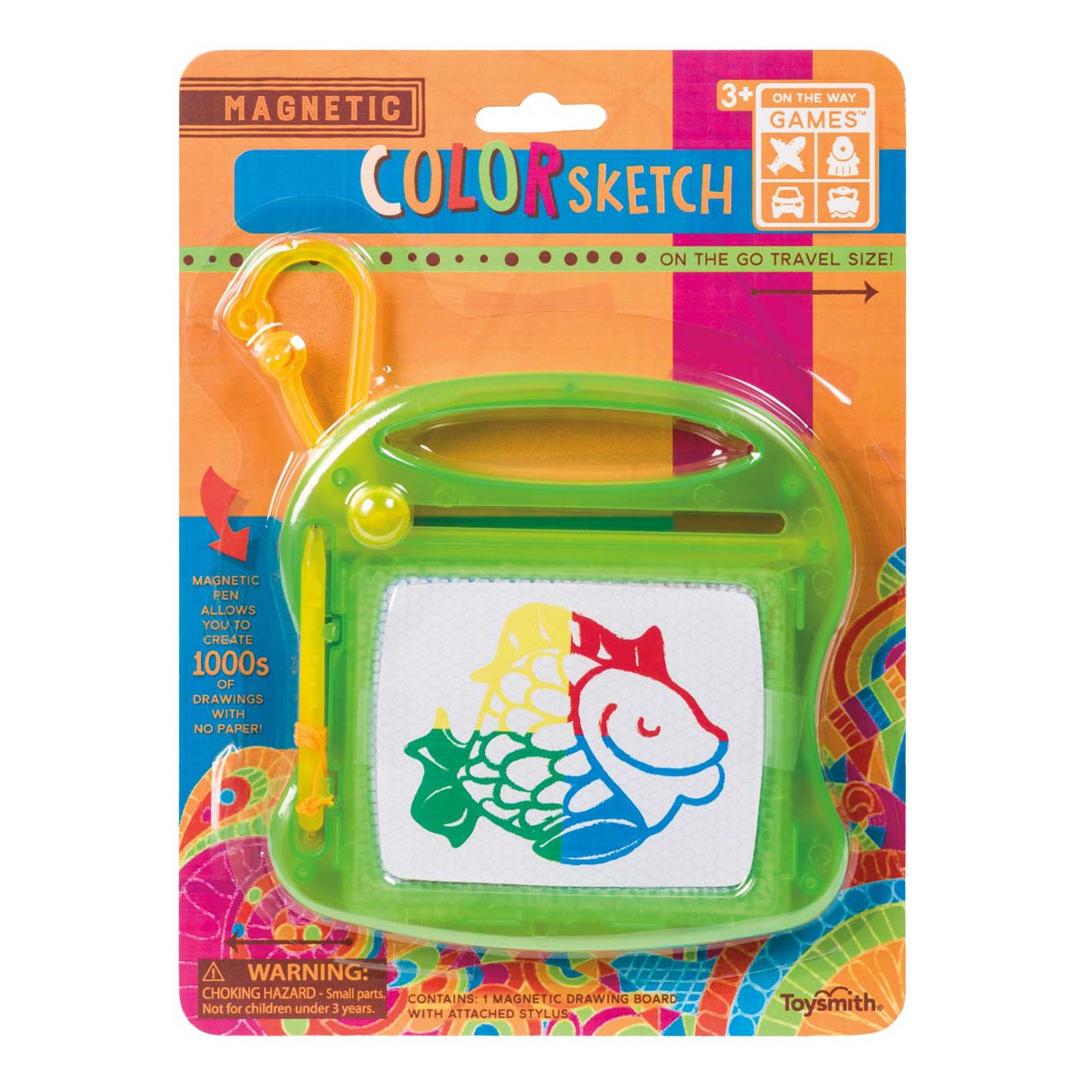 On the Way Games Magnetic Color Mini Sketch