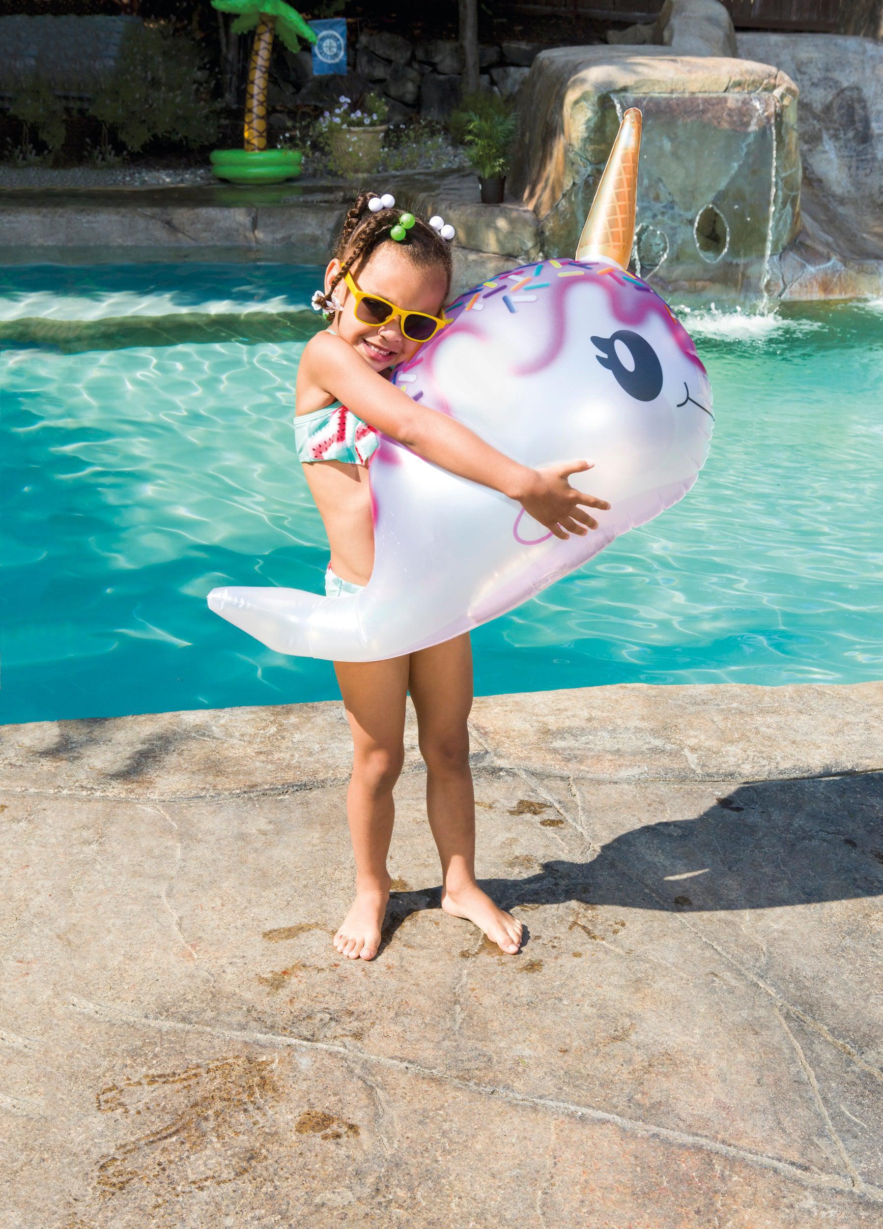 Toysmith Bobbin Buddies Narwhal-I-Cone