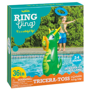 Toysmith Ring Fling Tricera-Toss