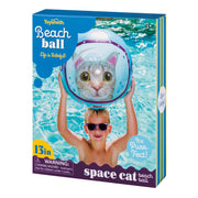 Toysmith Beach Ball Space Cat