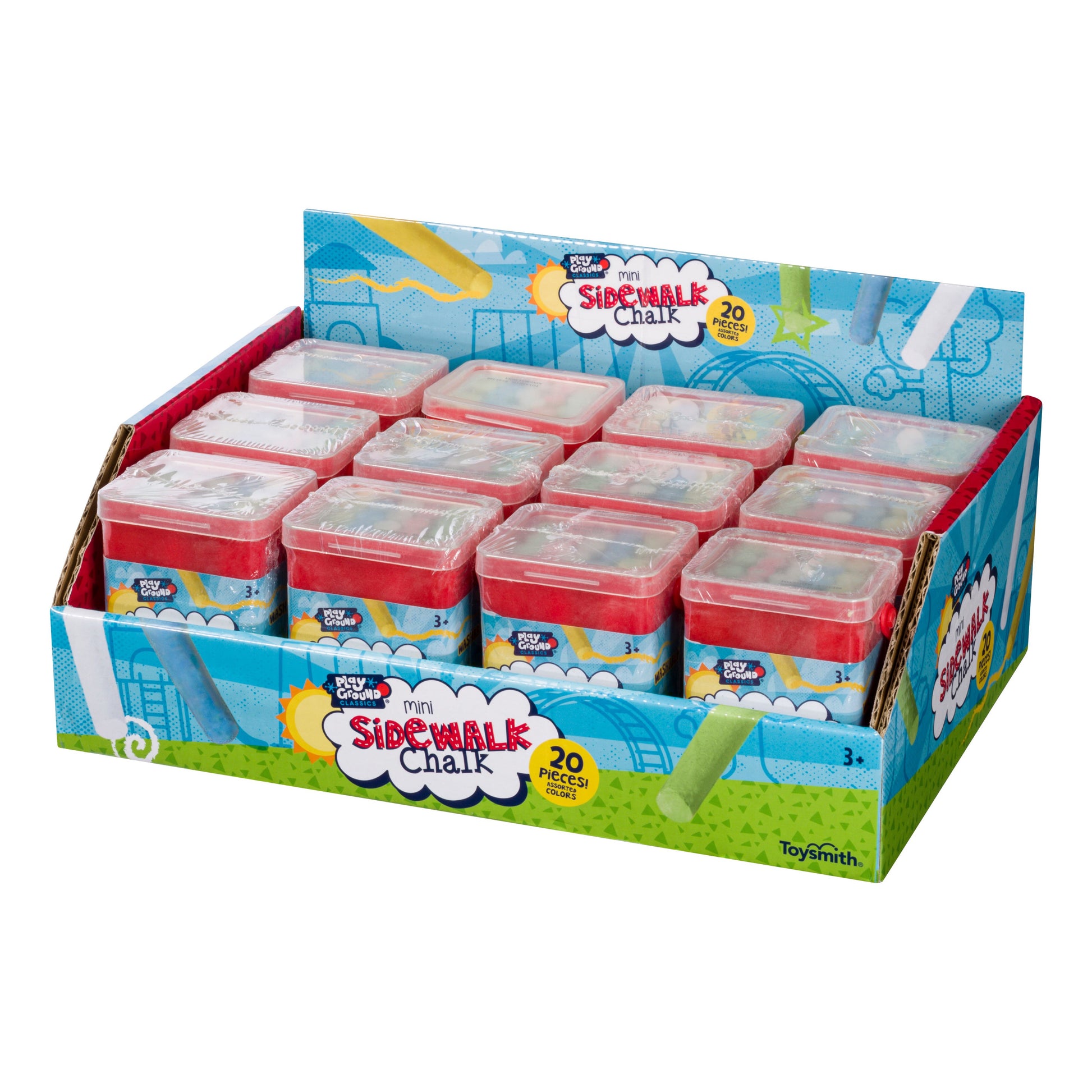 Playground Classics Mini Sidewalk Chalk