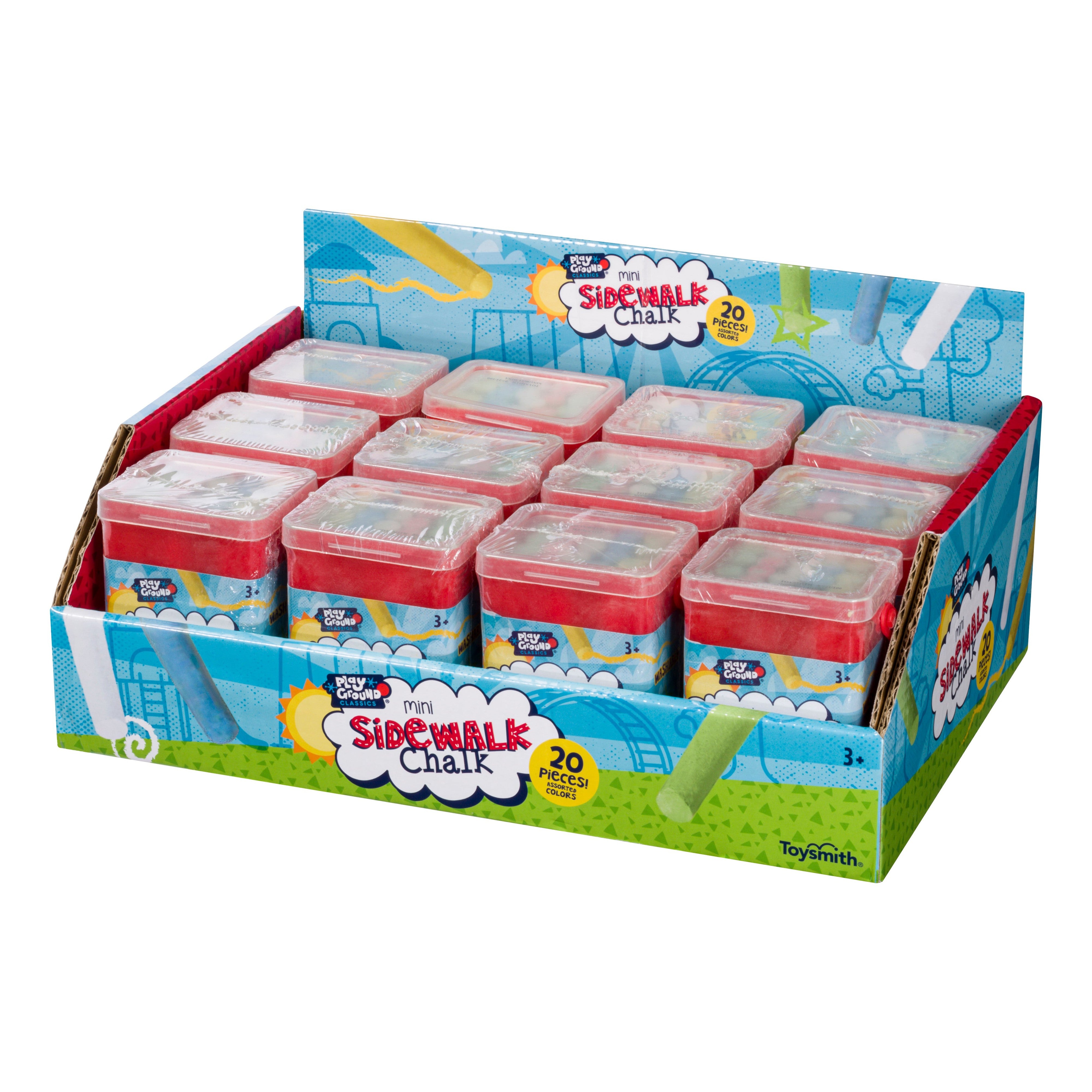 Playground Classics Mini Sidewalk Chalk