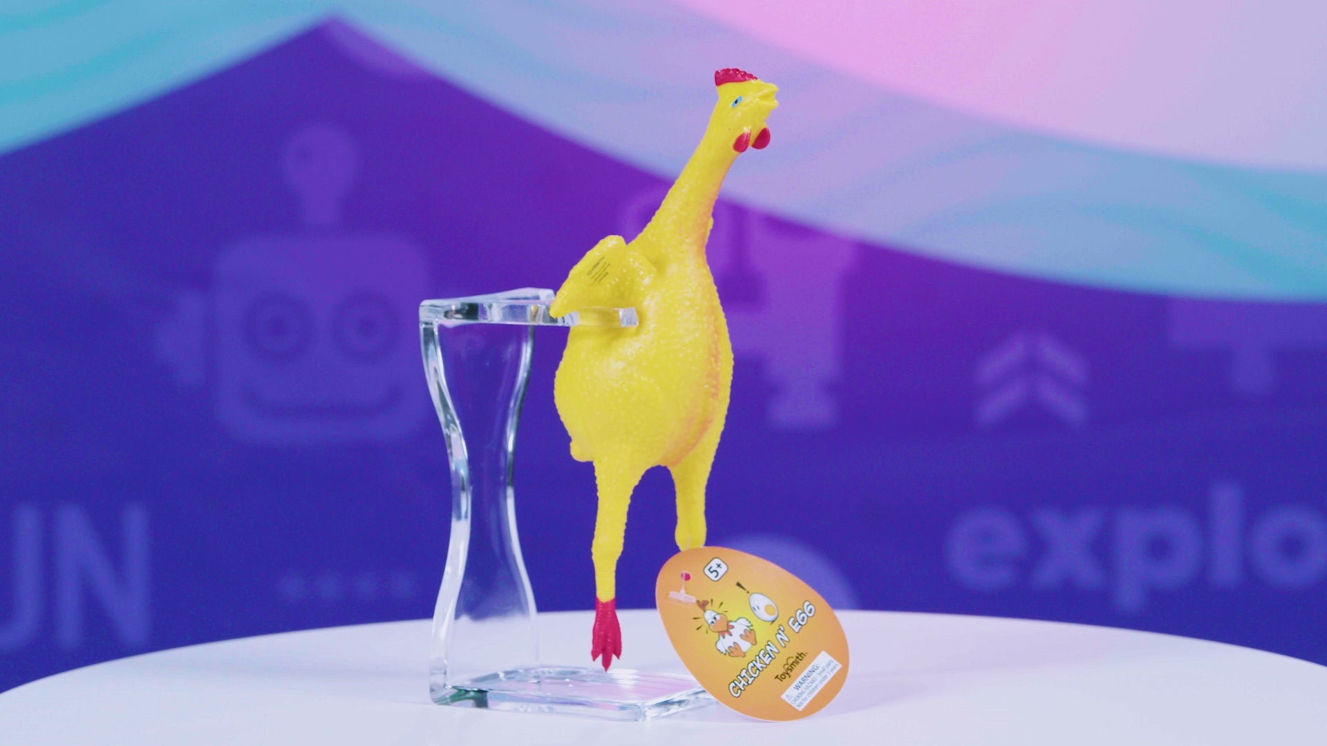 Video showing Chicken N' Egg in use