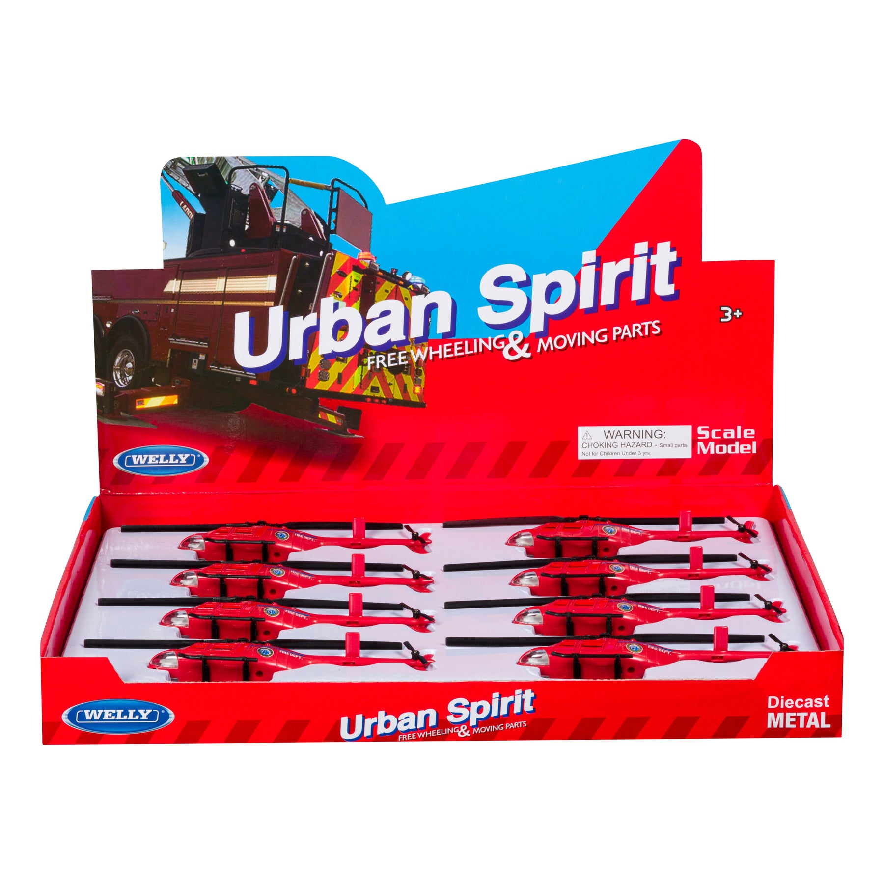 Rollin' Fire Helicopter
