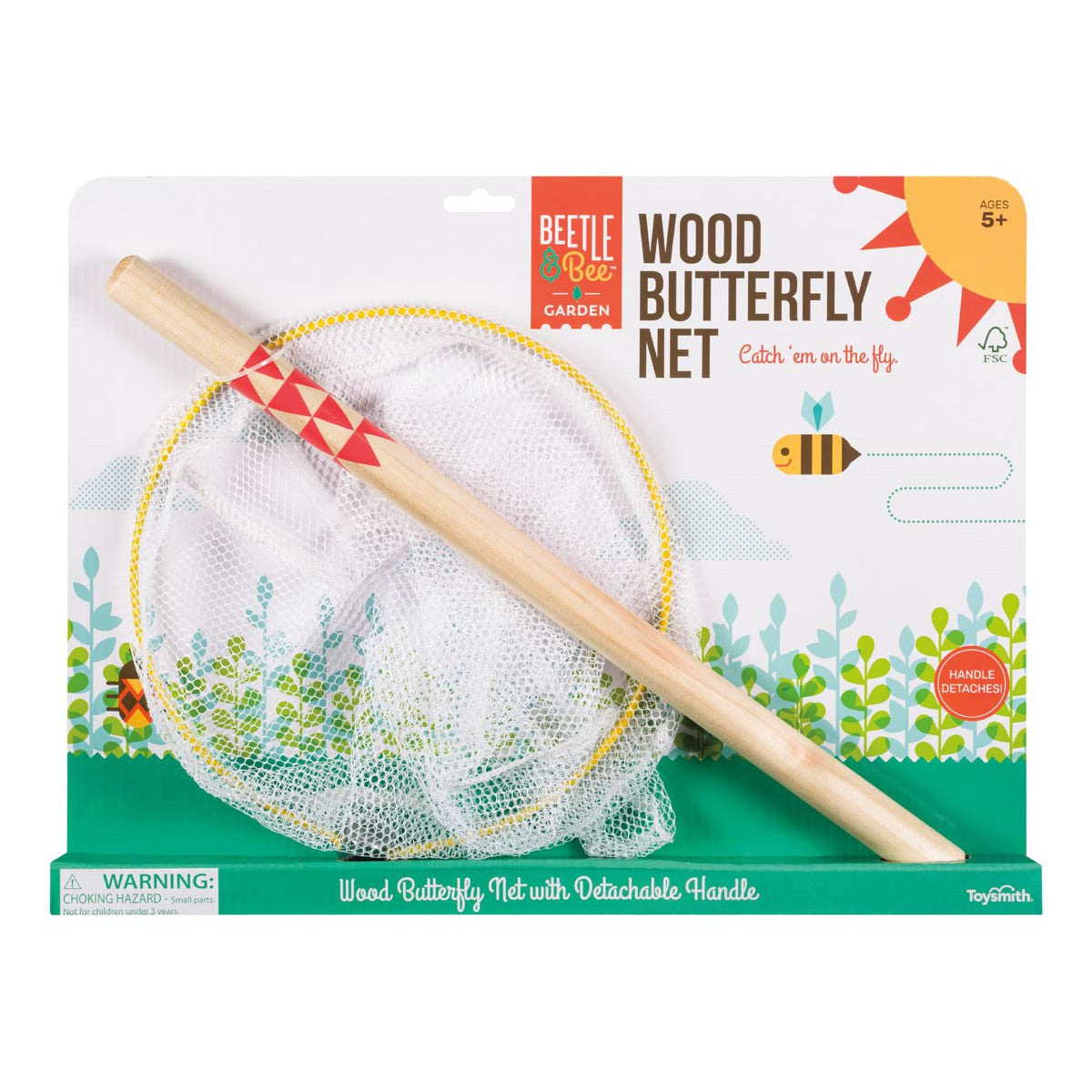 Beetle & Bee Garden Butterfly Net