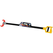 The Toysmith 36in Robot Claw is a fun, extendable toy claw featuring a yellow handle, black shaft, and red gripping end—perfect for kids to grab objects and explore imaginative play. Packaged and branded by Toysmith.