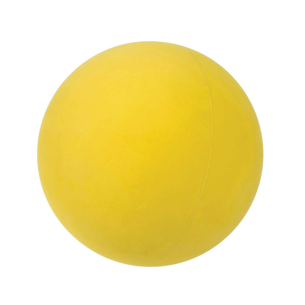 The GO! Play Spring Ring by GO! Play is a vibrant yellow waterproof rubber ball shown on a white background—ideal for outdoor fun.