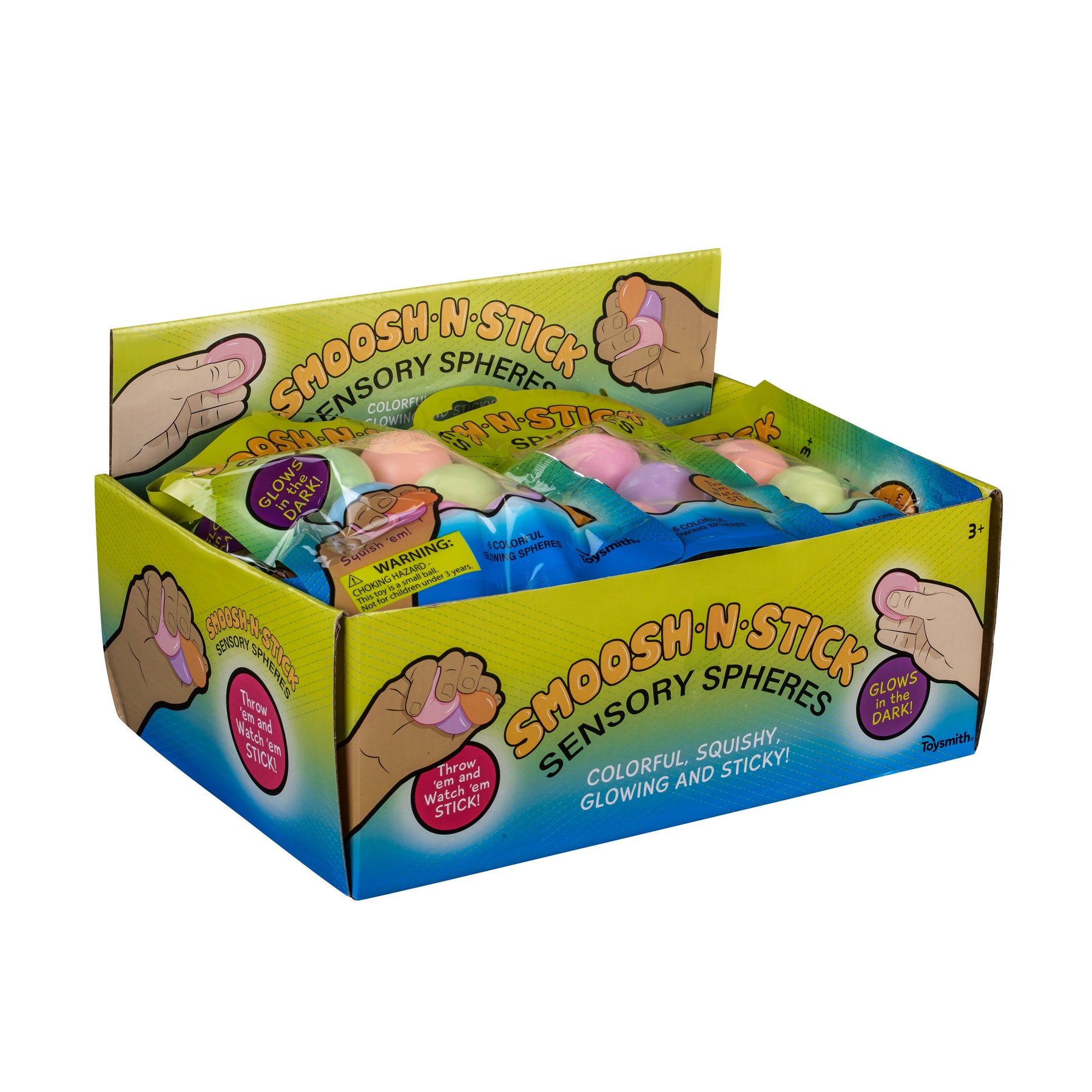 Toysmith Gid Smoosh N Stick Spheres