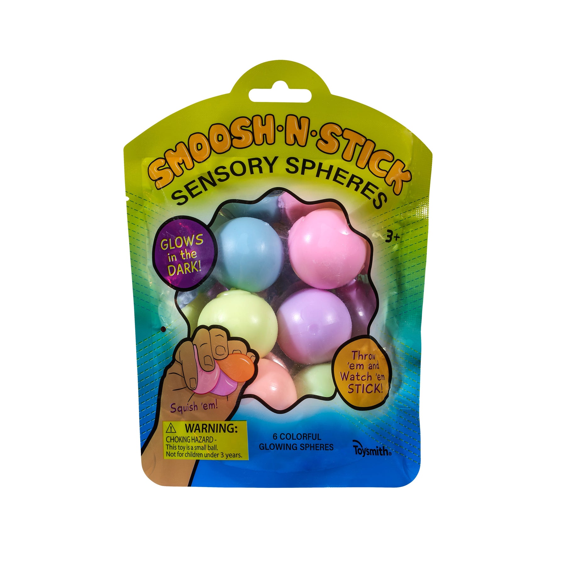 Toysmith Gid Smoosh N Stick Spheres