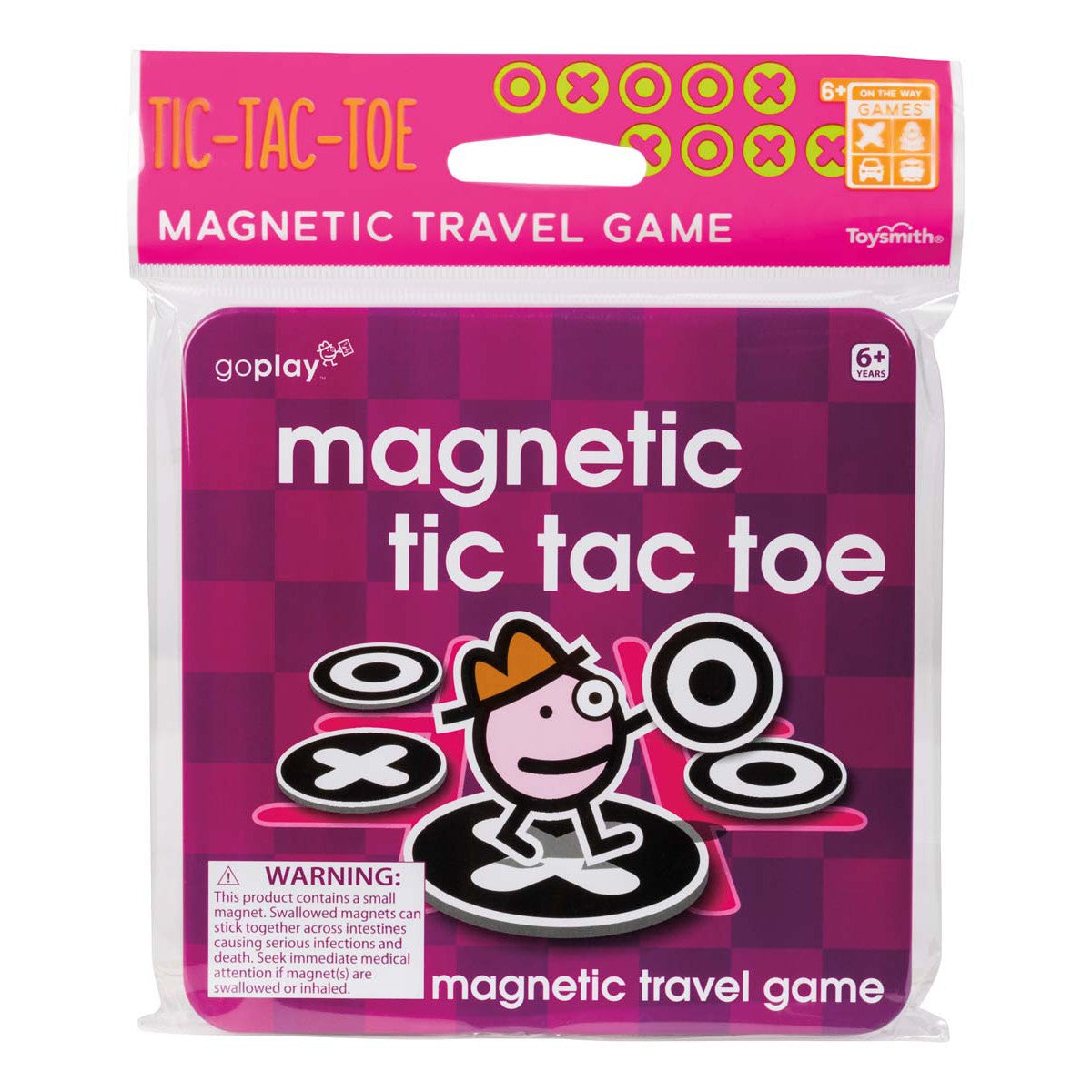 On the Way Games Magnetic Tic Tac Toe