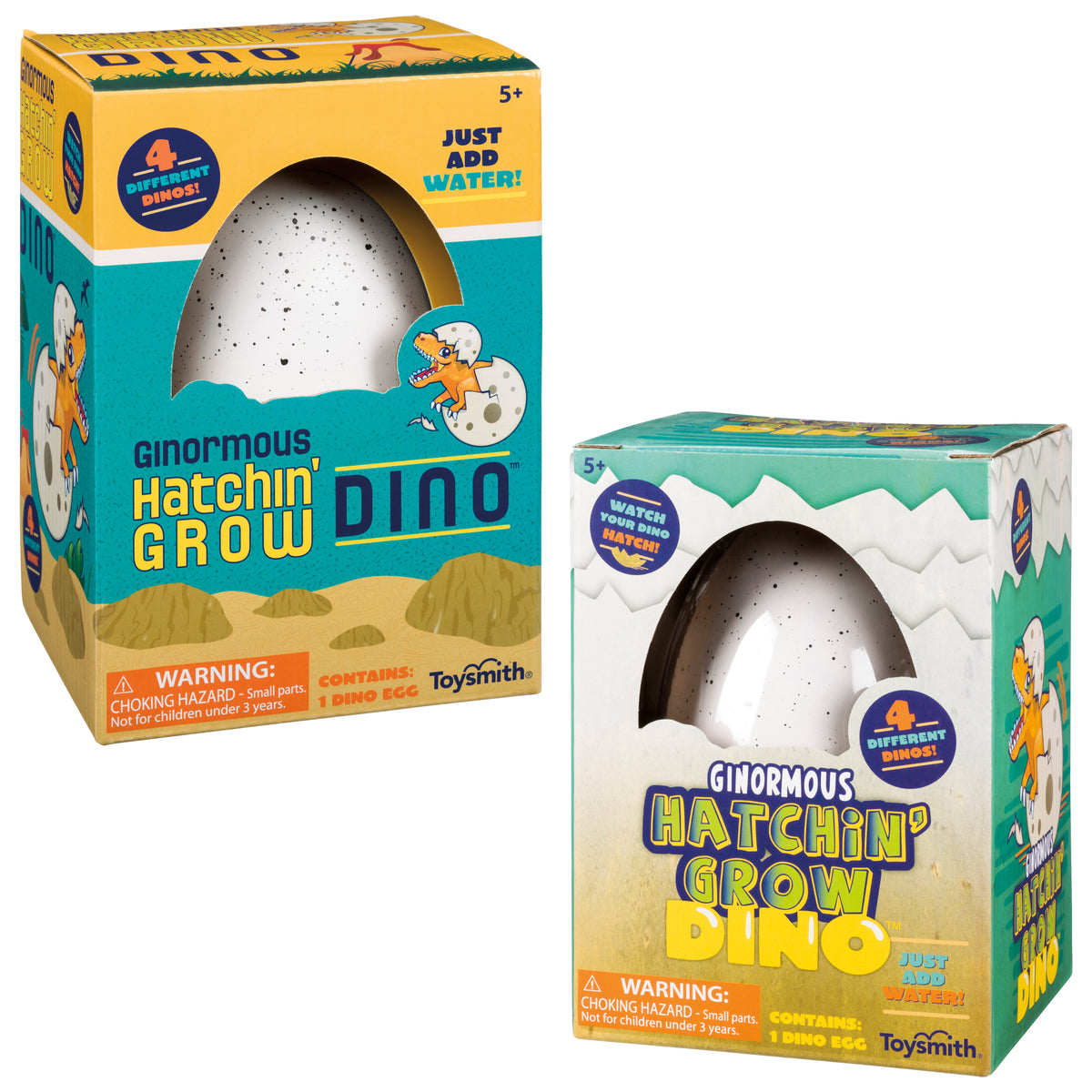 Ginormous Toysmith Ginormous Hatchin' Grow Dino Egg