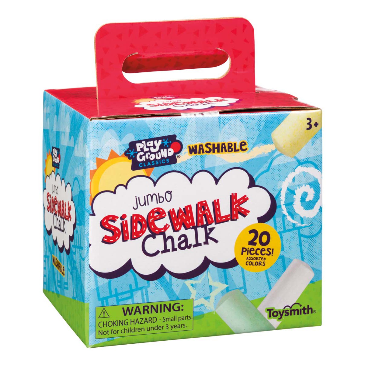 Playground Classics Jumbo Sidewalk Chalk